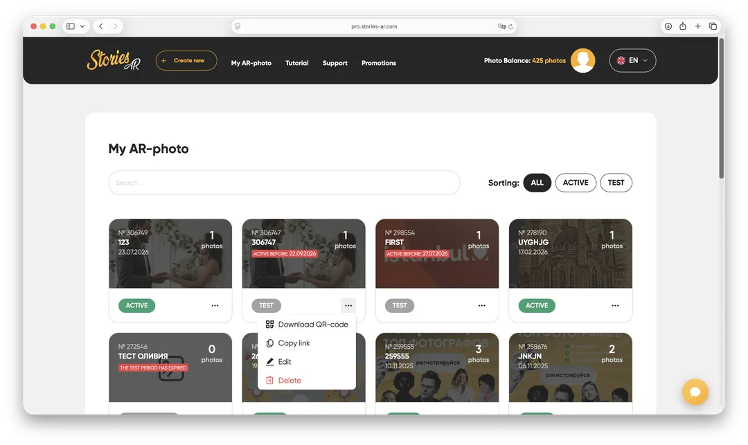 Swap the video anytime — no reprints