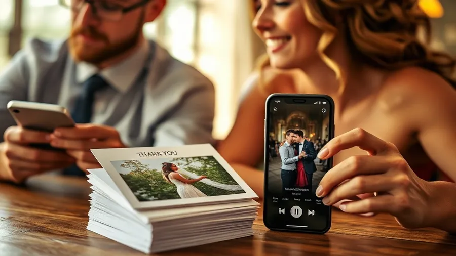 Wedding Guest Book With Video From Every Guest