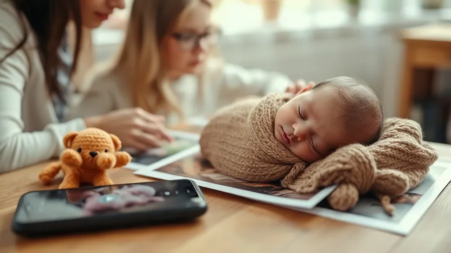 Живые фото в пакетах newborn и семейной съёмки